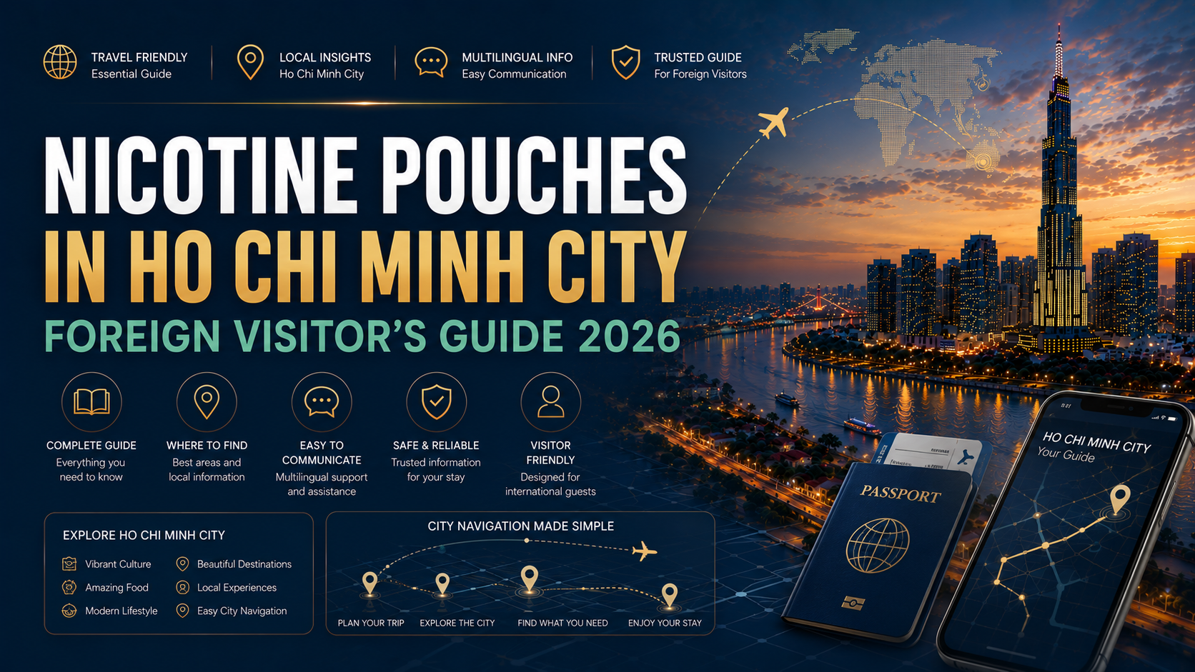 Nicotine Pouch Tại Sài Gòn: Hướng Dẫn Cho Người Nước Ngoài 2026